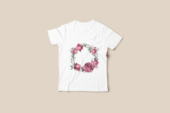 Watercolor Floral Flower Design