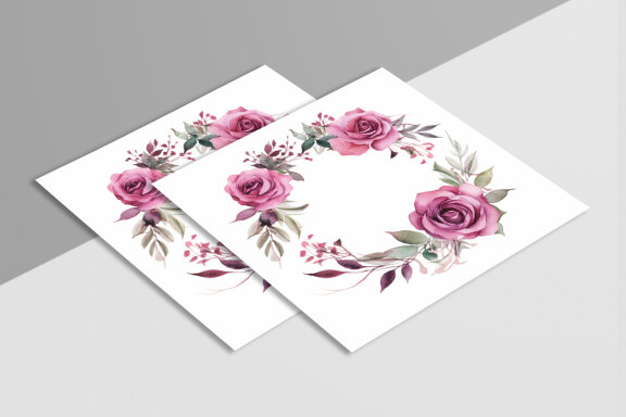 Watercolor Floral Flower Design
