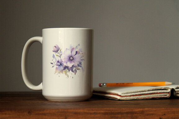 Watercolor Flower Arrangements Floral