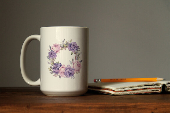 Watercolor Floral Flower Design