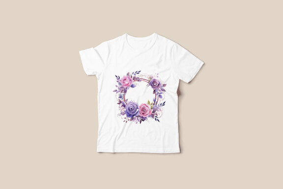 Watercolor Floral Flower Design