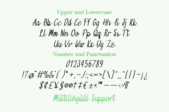 Biloba | Handwritten Font