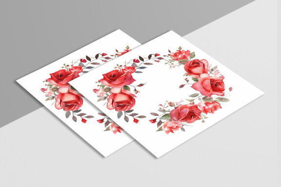 Watercolor Floral Flower Design