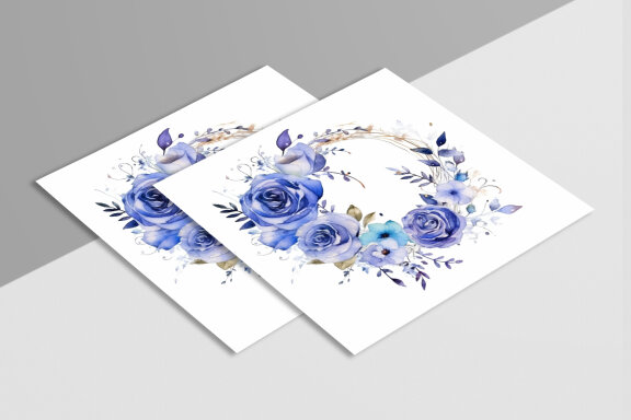 Watercolor Floral Flower Design