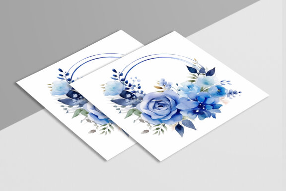 Watercolor Floral Flower Design