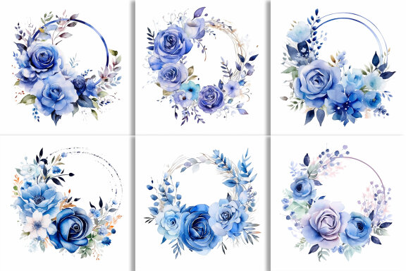 Watercolor Floral Flower Design