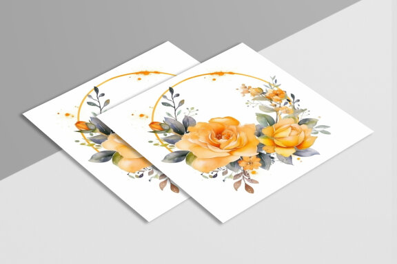Watercolor Flower Arrangements Floral