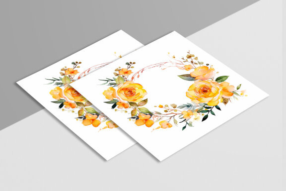 Watercolor Flower Arrangements Floral