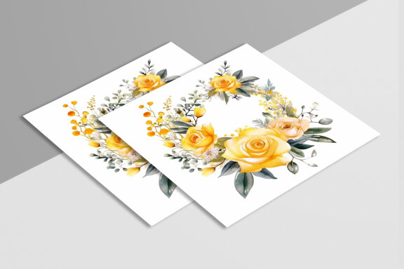 Watercolor Flower Arrangements Floral