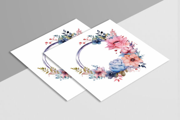 Flower Sublimation Floral Clipart