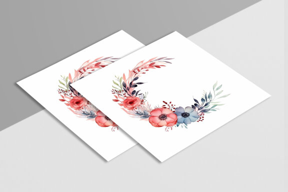 Flower Sublimation Floral Clipart