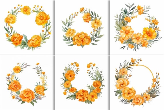 Flower Sublimation Floral Clipart
