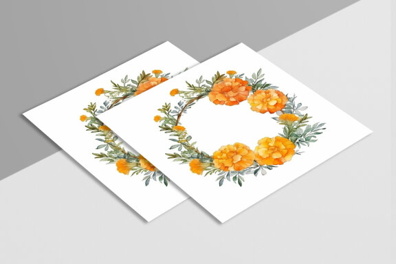 Watercolor Flower Arrangements Floral