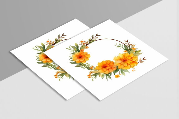 Watercolor Flower Arrangements Floral
