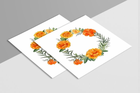Watercolor Flower Design