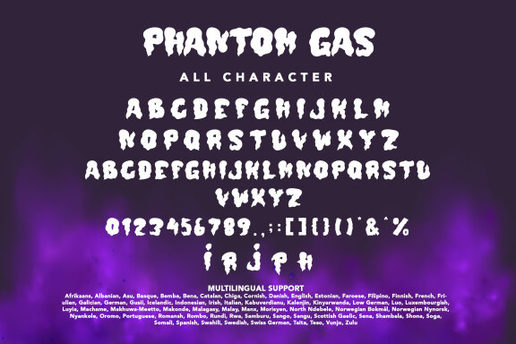 Phantom Gas Free Font