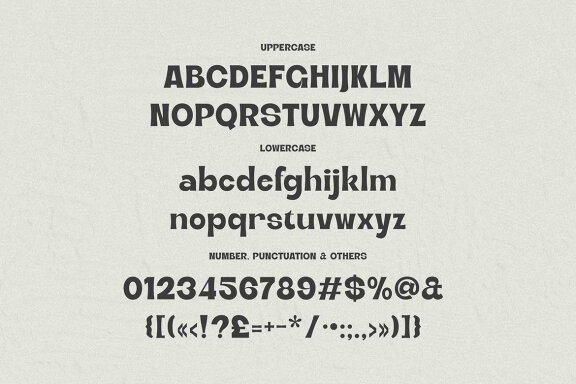 Tirayuna Bold Retro Serif