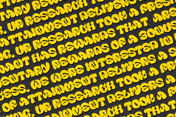 MEBIYES - DISPLAY TYPEFACE FONT