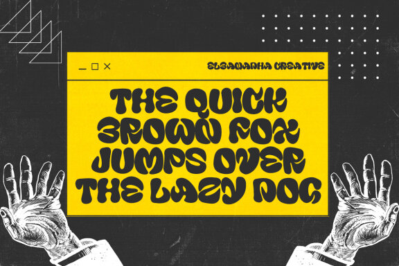 MEBIYES - DISPLAY TYPEFACE FONT