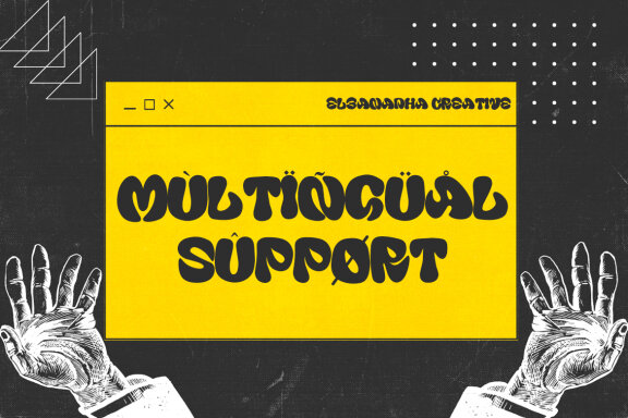 MEBIYES - DISPLAY TYPEFACE FONT