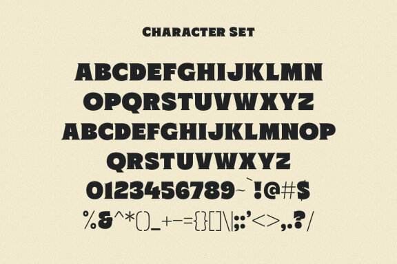 Norgen Heavy Serif Font