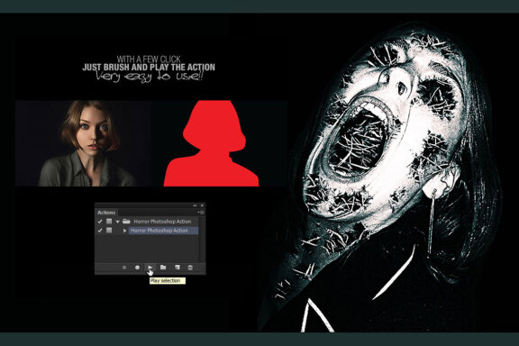 Halloween - Horror Photoshop Action