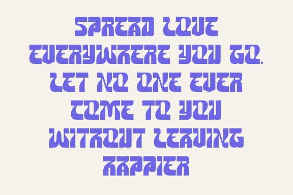 Sky Rocket - Free Display Font
