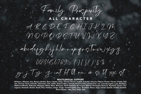 Family Prosperity Free Script