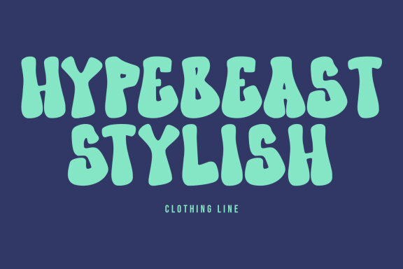 Avocado Jam Graffiti Typeface