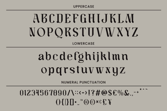 Rheaski - Modern Serif Display Font
