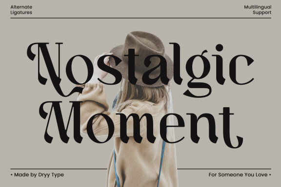 Rheaski - Modern Serif Display Font