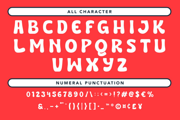 Brave Smile - Groovy Display Font