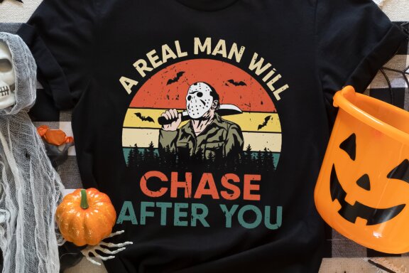 Horror A Real Man Chase After You - For (POD)