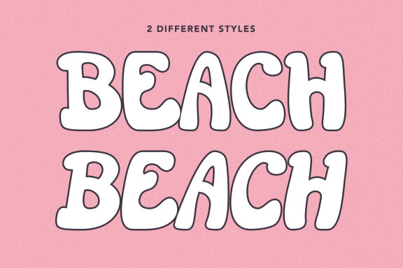 Sunday Milk - Groovy Display font