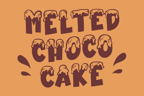 Choco Caramel Playful Display Font