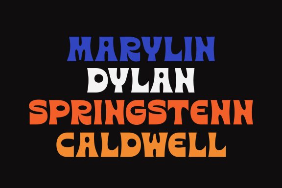 Berlos Experimental Display Font