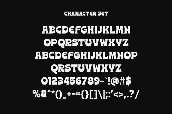 Berlos Experimental Display Font