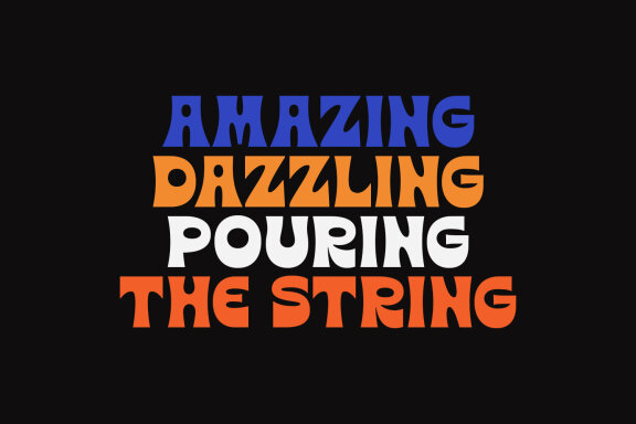 Berlos Experimental Display Font