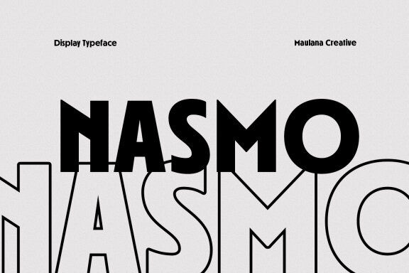Nasmo Retro Sans Font