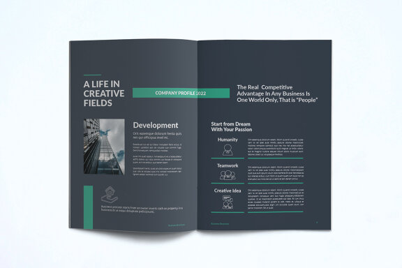 Company Profile FREE Template