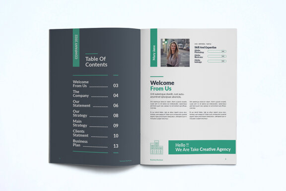 Company Profile FREE Template