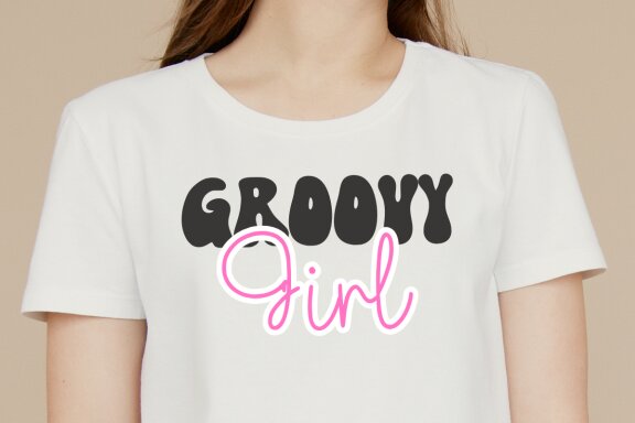 Retro Barbie Peace Font Duo