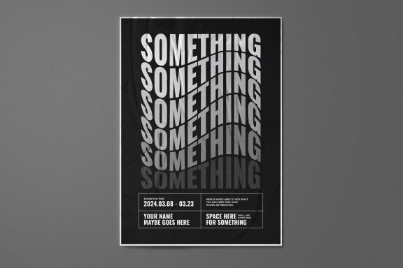 Curly Multipurpose Poster Template