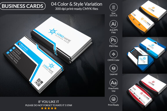 Business Card Design Template