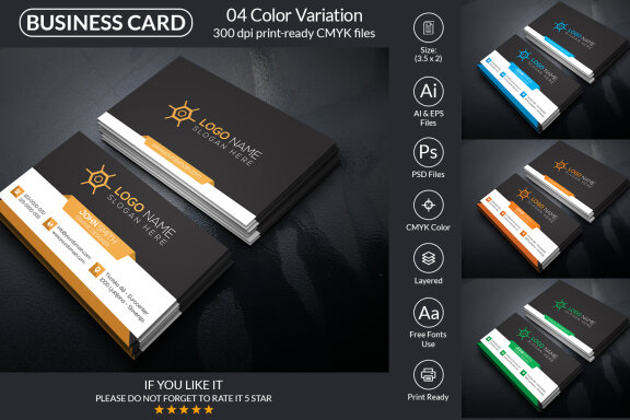 Corporate Business Card Design