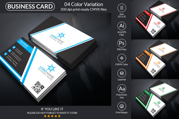 Business Card Design Template