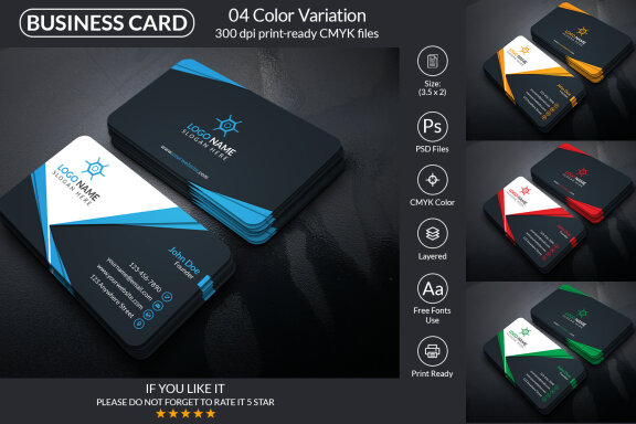 Creative Business Card Design Template