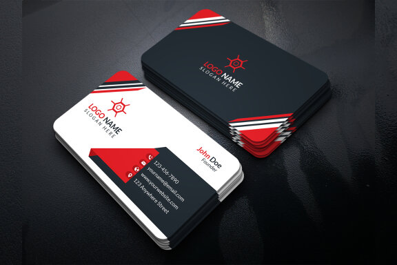 Corporate Business Card Design Template