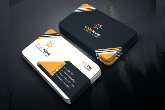 Corporate Business Card Design Template