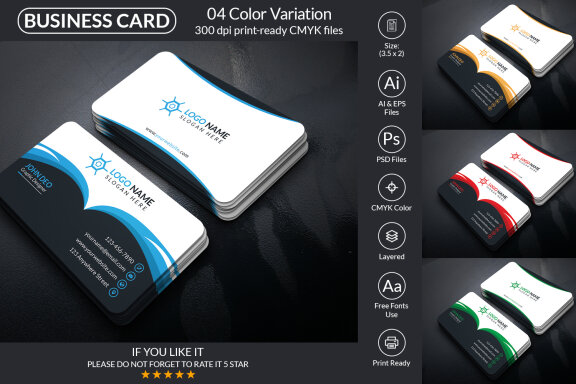 Creative Business Card Design Template